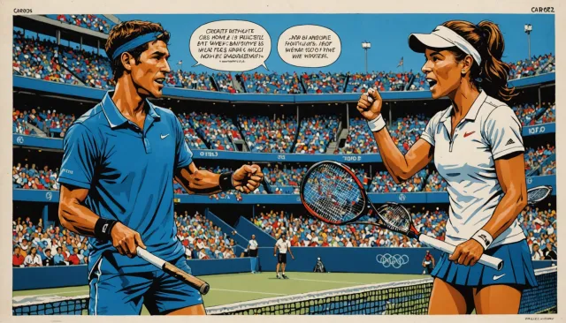 Serena Williams and Carlos Alcaraz Debut in US Open Mixed Doubles