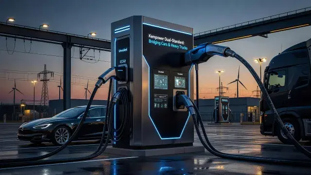 Kempower Unveils Dual-Standard Charger Bridging Cars and Heavy Trucks